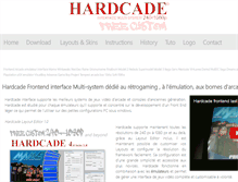 Tablet Screenshot of hardcade.net